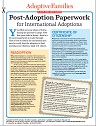 Post-Adoption Paperwork for International Adoptions