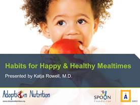 Habits for Happy and Healthy Mealtimes